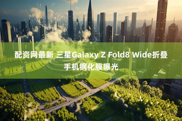 配资网最新 三星Galaxy Z Fold8 Wide折叠手机钢化膜曝光